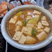 공기밥+된장찌개 메뉴 사진(네이버)