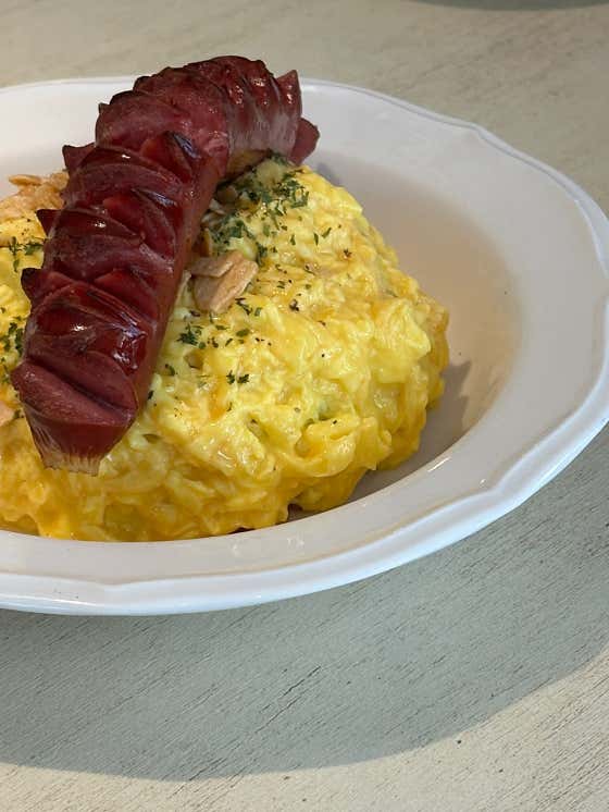 김치베이컨필라프 메뉴 사진(네이버)
