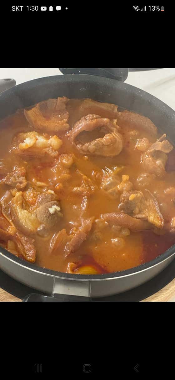 족발탕 메뉴 사진(네이버)
