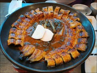 파김치 장어 1kg(2인분) 메뉴 사진(네이버)