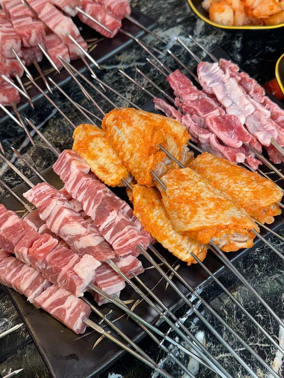 황금 양꼬치