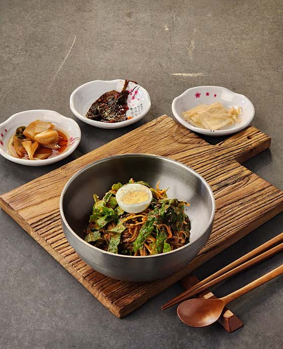 직접만든소스 비빔막국수 메뉴 사진(네이버)