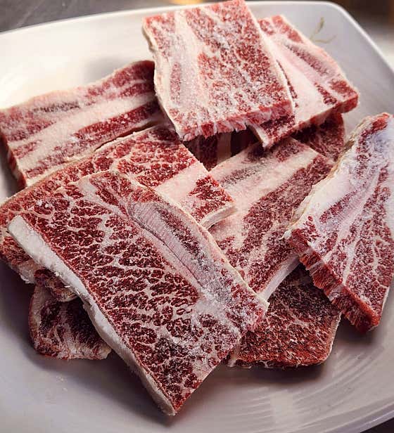 골라먹는 LA갈비(100g) 메뉴 사진(네이버)