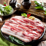 국내산 암돼지오겹살 200g 메뉴 사진(네이버)