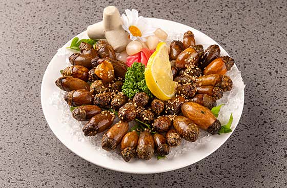 봄 특선 미더덕회 메뉴 사진(네이버)