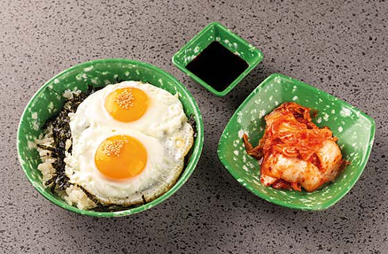 간장계란밥 메뉴 사진(네이버)
