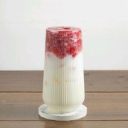 수제 딸기 라떼 메뉴 사진(네이버)