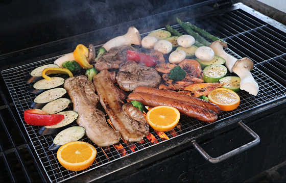 (예약) 참숯바베큐 메뉴 사진(네이버)