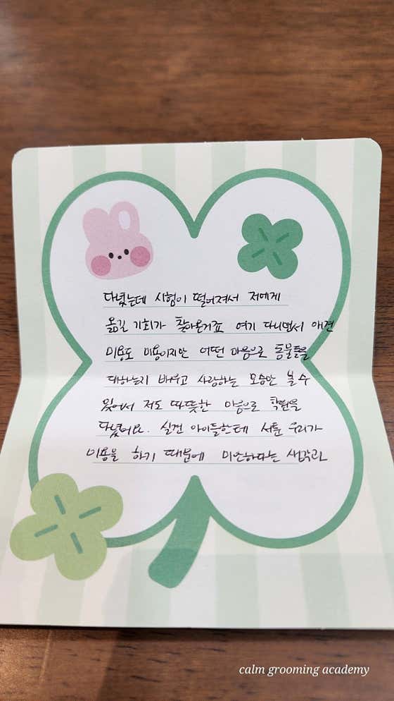 캄애견미용학원 성서이곡점 · 네이버 지도·플레이스 3