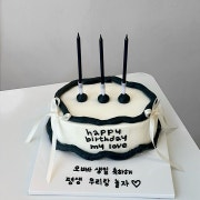주문제작케이크 메뉴 사진(네이버)