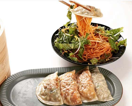 납작군만두 메뉴 사진(네이버)