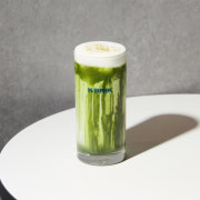 말차화이트ICE 메뉴 사진(네이버)