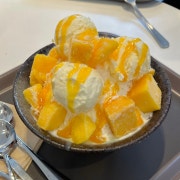 망고 빙수 메뉴 사진(네이버)