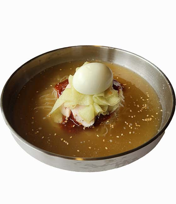 물밀면 메뉴 사진(네이버)