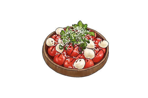 꿀토마토 메뉴 사진(네이버)