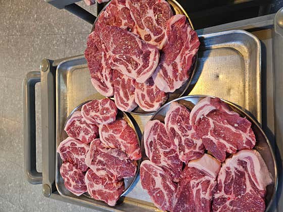 목살 메뉴 사진(네이버)
