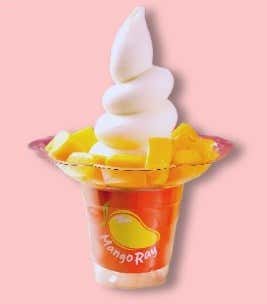 생망고우유아이스크림 메뉴 사진(네이버)