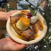 푸딩 프렌치 토스트 메뉴 사진(네이버)