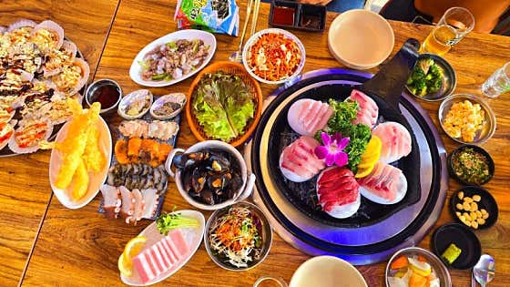 A 세트 (소.중.대) 메뉴 사진(네이버)