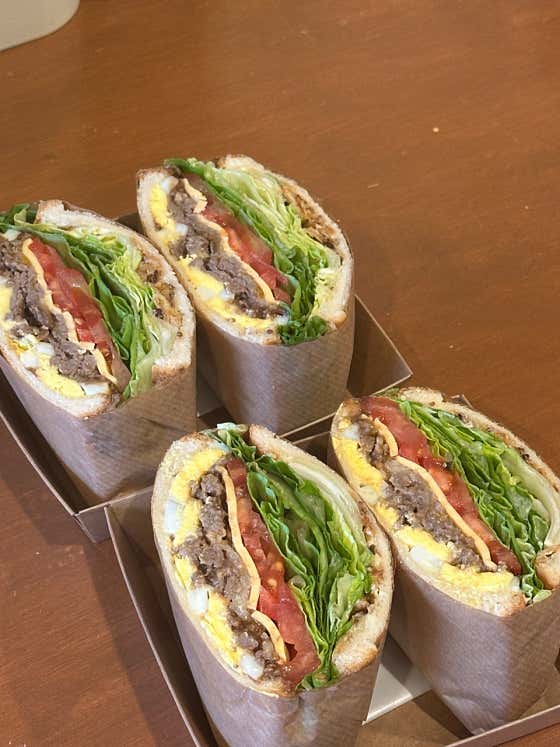 비프샌드위치 메뉴 사진(네이버)