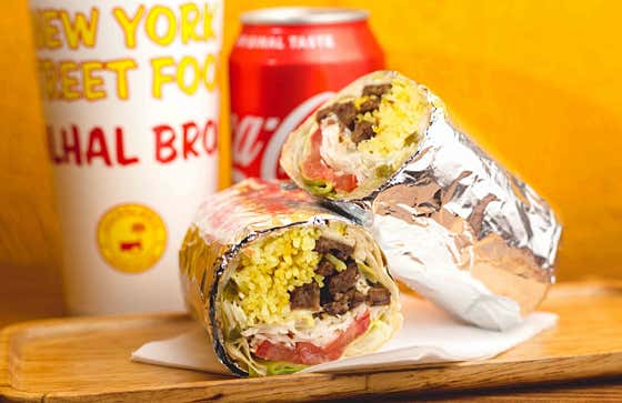 램 브리또 케밥(Rice Wrap) 메뉴 사진(네이버)