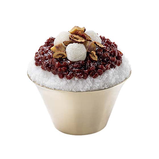 옛날 팥빙수 메뉴 사진(네이버)