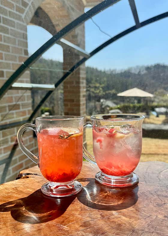 [TEA] 수제 딸기차 메뉴 사진(네이버)