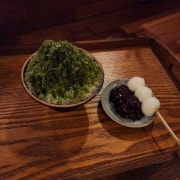 말차빙수 메뉴 사진(네이버)