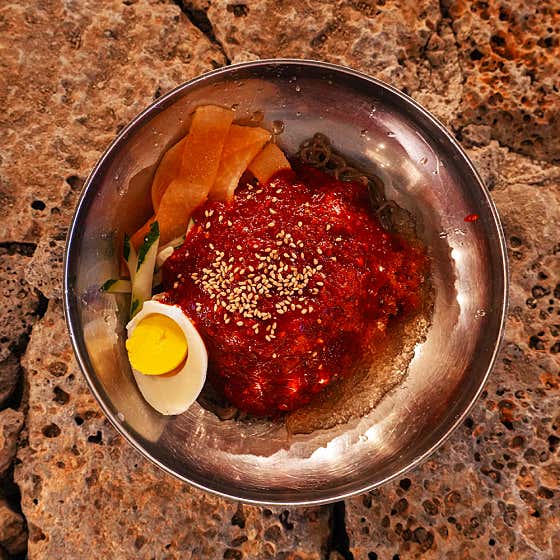 비빔냉면 메뉴 사진(네이버)