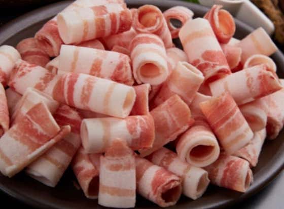 대패삼겹살 200g 메뉴 사진(네이버)