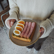 바질 토스트 메뉴 사진(네이버)