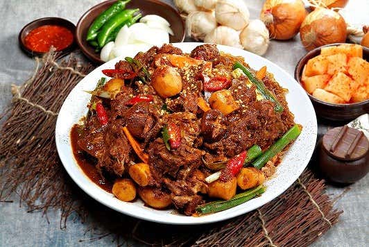 뼈찜 메뉴 사진(네이버)