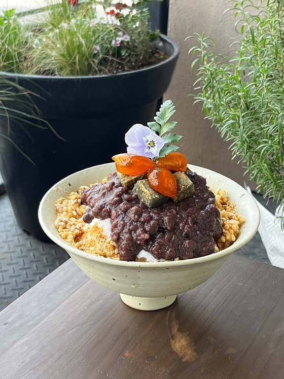 팥빙수 [포장불가] 메뉴 사진(네이버)