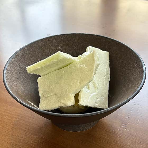 감태 아이스크림 메뉴 사진(네이버)