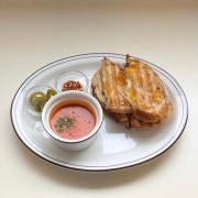 그릴드치즈&토마토디핑 메뉴 사진(네이버)
