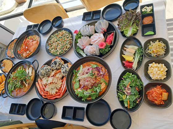 강문모듬회4인세트 메뉴 사진(네이버)