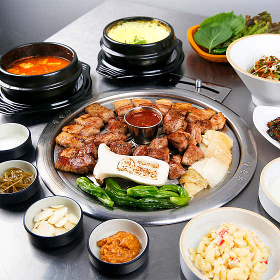 한판구이 소(500g) [2-3인용] 메뉴 사진(네이버)