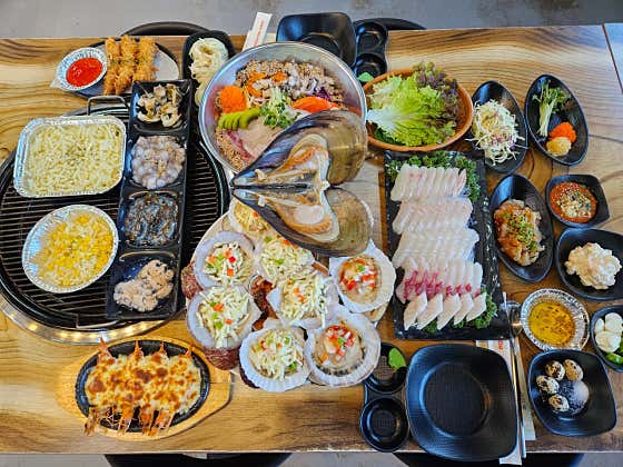 ⓐ스페셜 조개구이 한상 메뉴 사진(네이버)