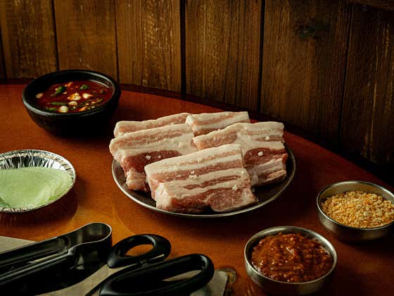 🐷 병점맛집 육즙 삼겹살(150g) 메뉴 사진(네이버)