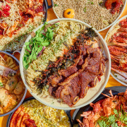 명란갈비크림파스타 메뉴 사진(네이버)