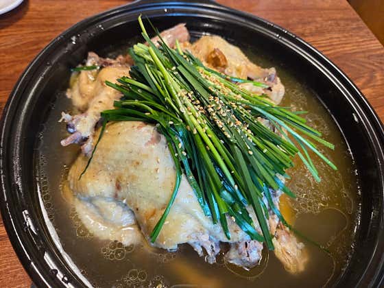 토종누룽지백숙 메뉴 사진(네이버)