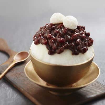 팥빙수 메뉴 사진(네이버)