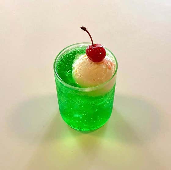 메론 소다 메뉴 사진(네이버)