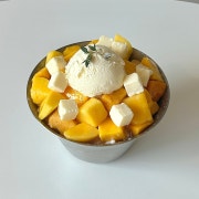 망고 빙수 메뉴 사진(네이버)