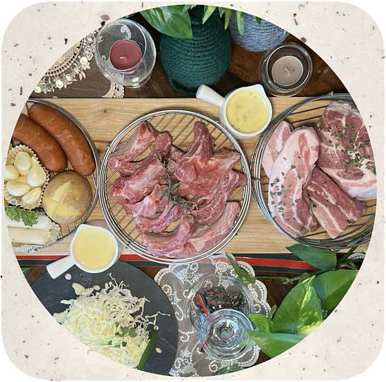 BBQ_소갈비살(2인기준) 메뉴 사진(네이버)