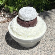 토종팥 빙수 메뉴 사진(네이버)