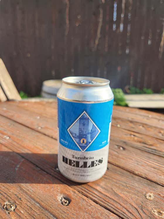 Helles 헬레스 355ml 캔 메뉴 사진(네이버)