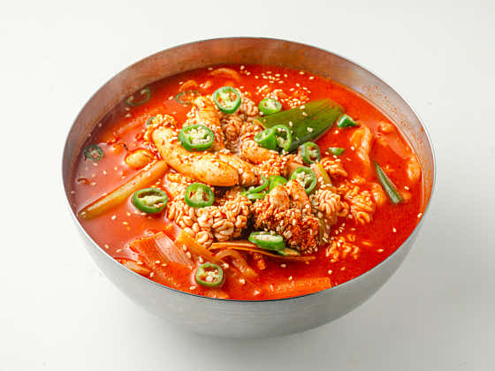 알곤이칼국수 메뉴 사진(네이버)