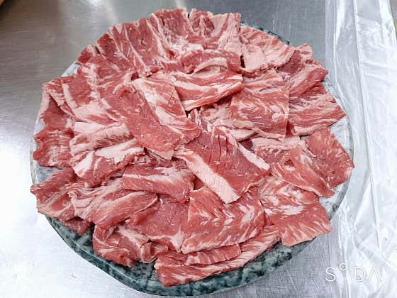 소갈비살 1k(양념/생) 메뉴 사진(네이버)