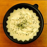 크림 떡볶이 메뉴 사진(네이버)